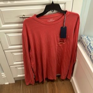 Long sleeve vineyard vines knit shirt